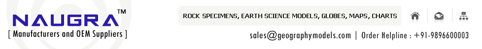 Manufacturer & Suppliers of Manufacturer, Exporters & Suppliers of Geology Models, Geography Models, Earth Science Models & Products Manufacturer